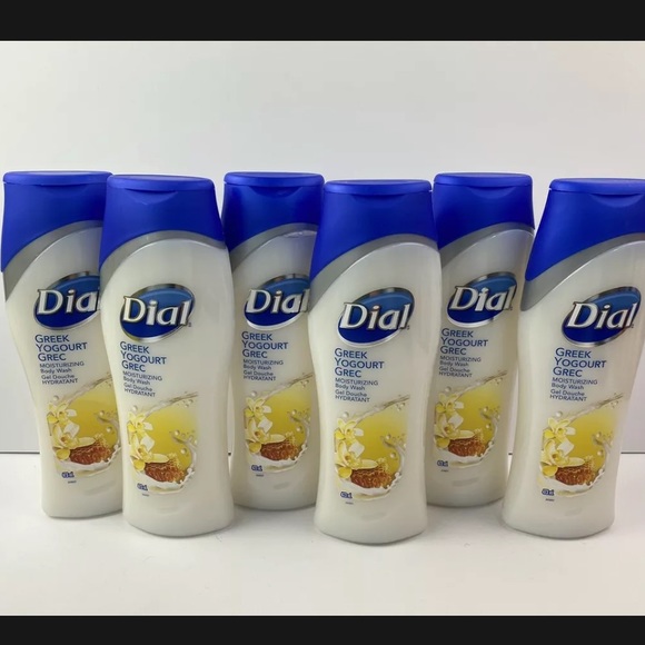 Dial Bath & Body 6 X Dial Greek Yogurt Vanilla Honey Moisturizing